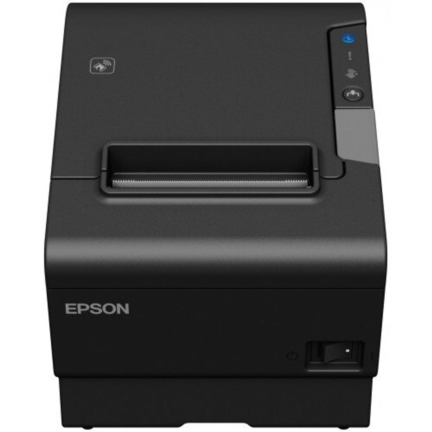 Imprimanta termica Epson TM-T88VI, Ethernet, cutter, neagra fotografia produsului View 3 L
