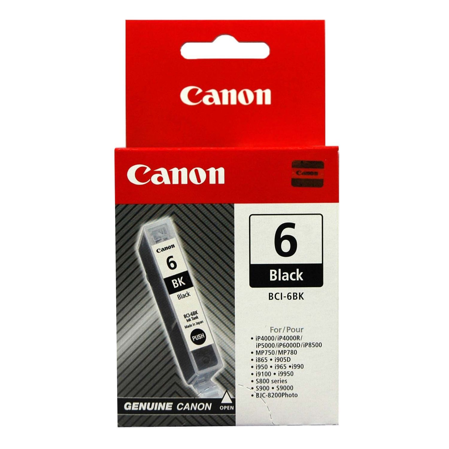 Cartus Canon BCI-6Bk Negru fotografia produsului
