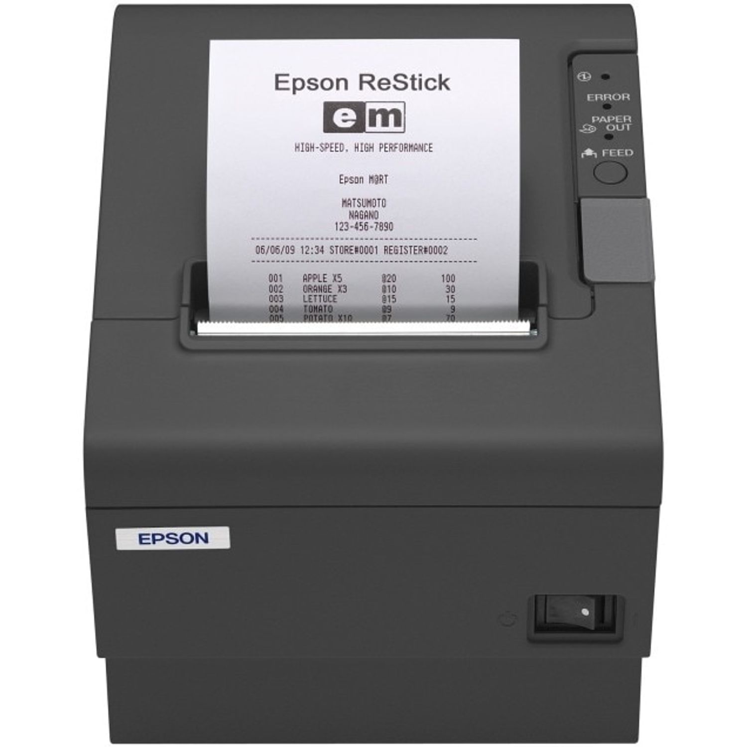 Imprimanta termica Epson TM-T88V fotografia produsului View 2 L