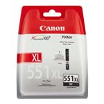 Cartus Canon CLI-551-BK XL (6443B004), Negru fotografia produsului
