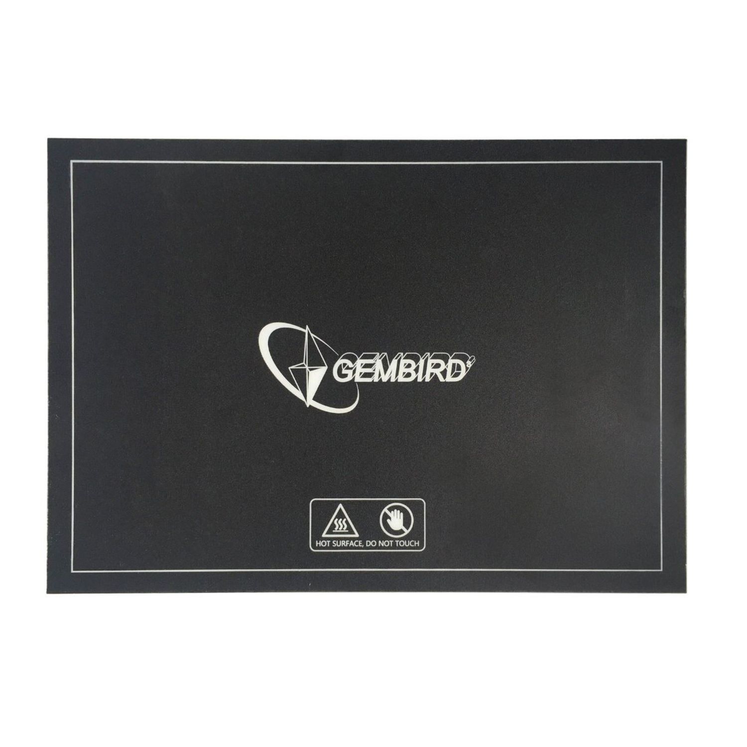 Platforma pentru imprimanta 3D, Gembird, 232x154mm, neagra fotografia produsului