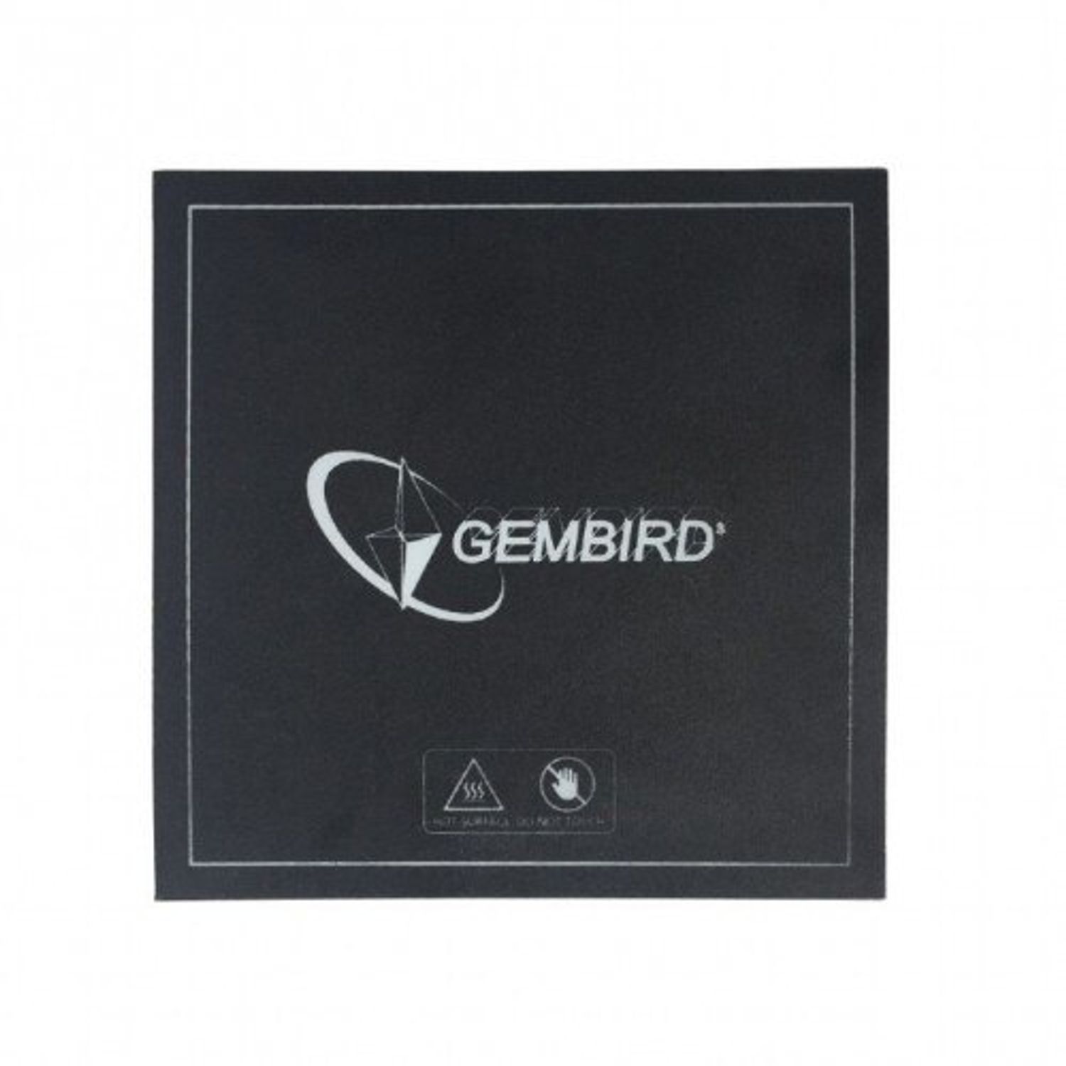 Platforma pentru imprimanta 3D, Gembird, 155x155mm, neagra fotografia produsului View 2 L
