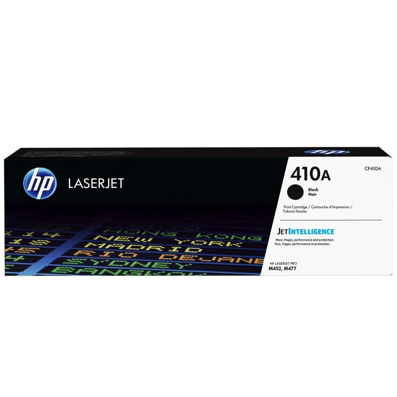 Toner HP 410A, CF410A, Negru fotografia produsului