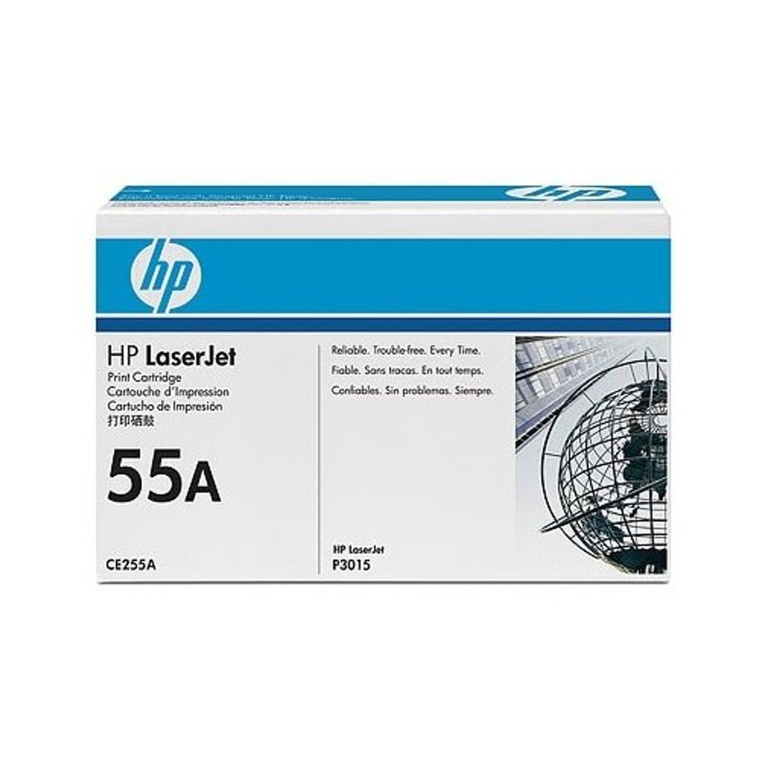Toner HP CE255A Negru fotografia produsului