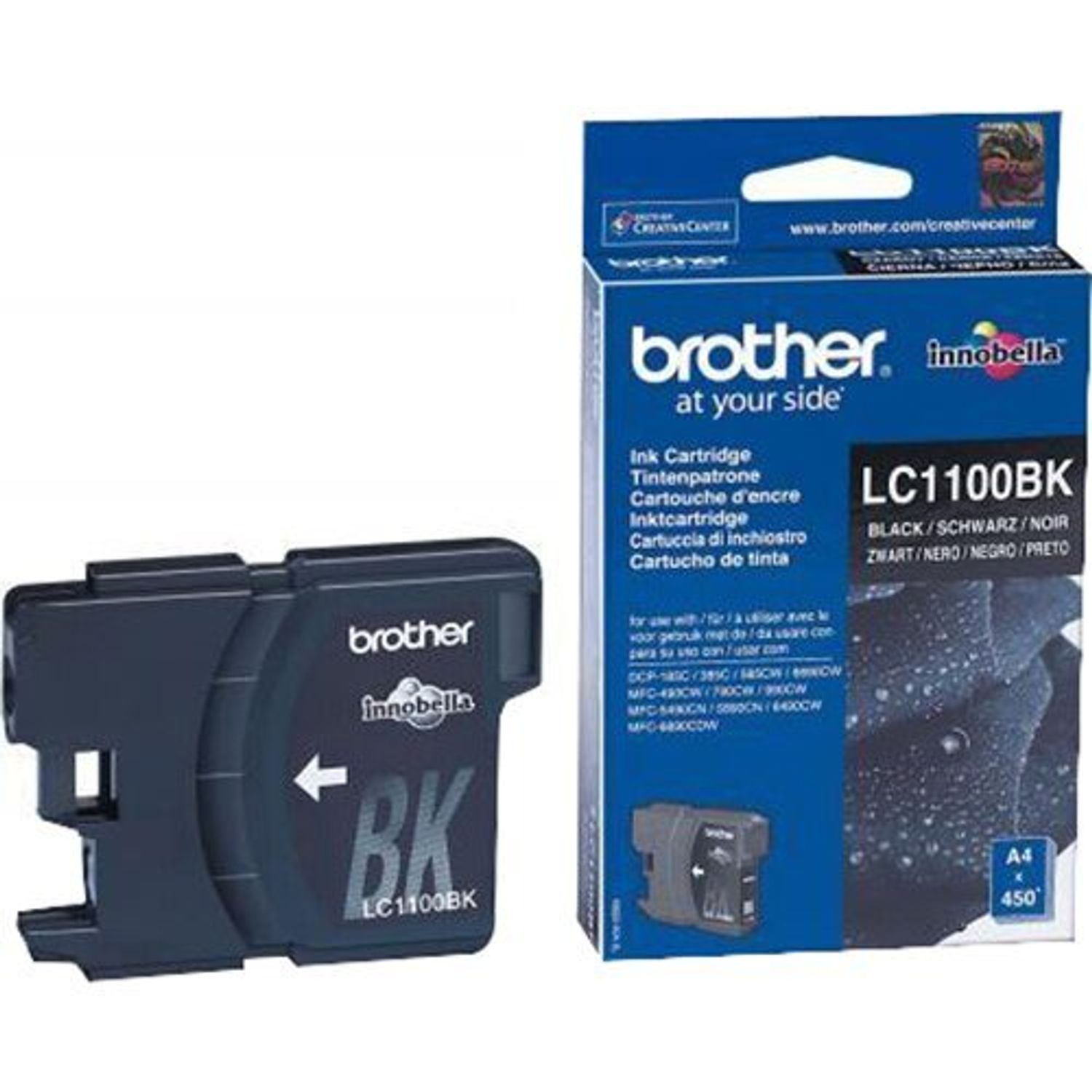 Cartus Brother LC1100BK, Negru fotografia produsului