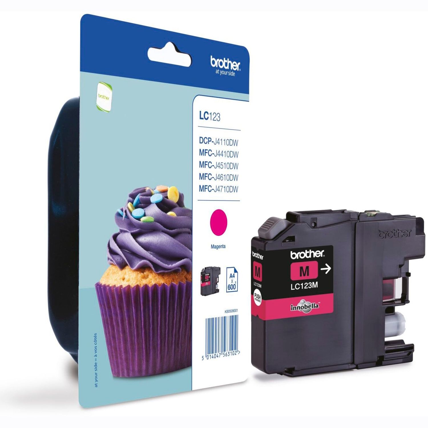 Cartus Brother LC123M, Magenta fotografia produsului