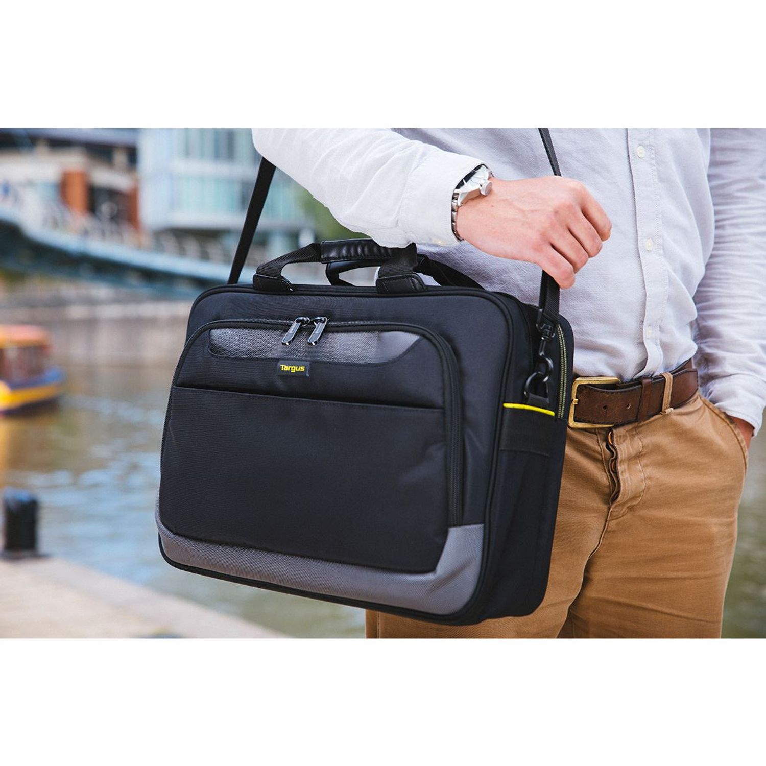 Geanta notebook Targus, 15-173", CityGear, Topload, Black fotografia produsului View 12 L