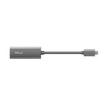 Adaptor Trust Dalyx, USB-C to Ethernet fotografia produsului View 3 S