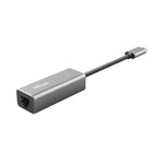 Adaptor Trust Dalyx, USB-C to Ethernet fotografia produsului View 4 S