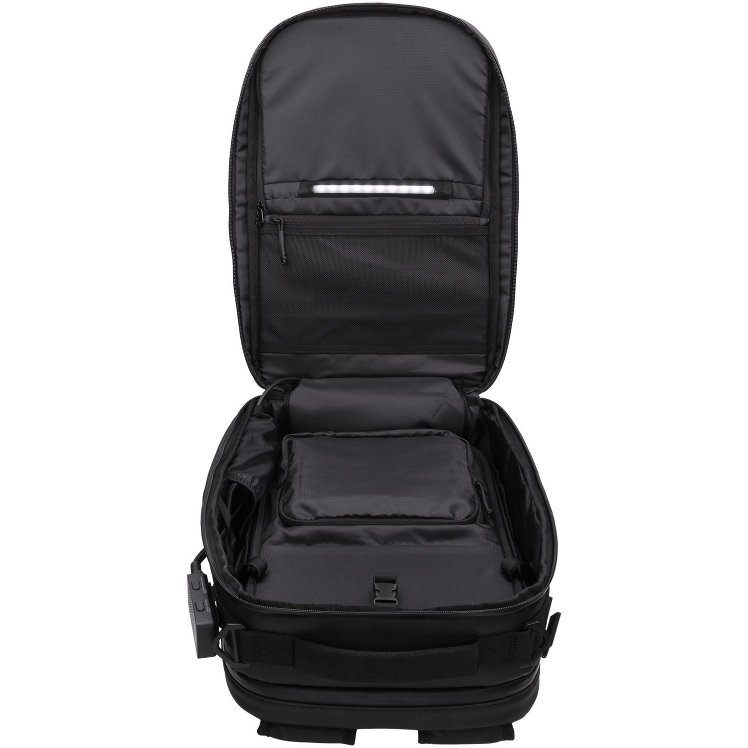 Rucsac laptop gaming ASUS ROG Ranger BP3703, RGB, modular, rezistenta la apa, curea pentru bagaje fotografia produsului View 4 L