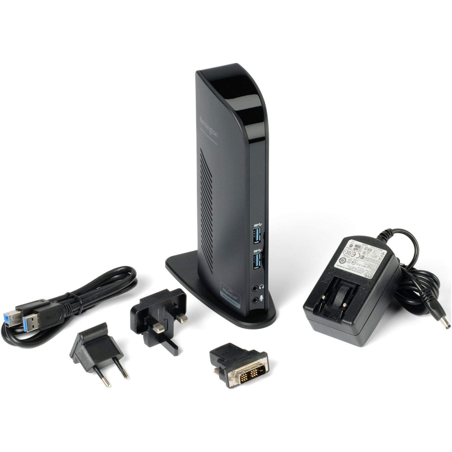 Docking Station Kensington SD3500V, USB 30, dual 2K, 5Gbps fotografia produsului View 9 L
