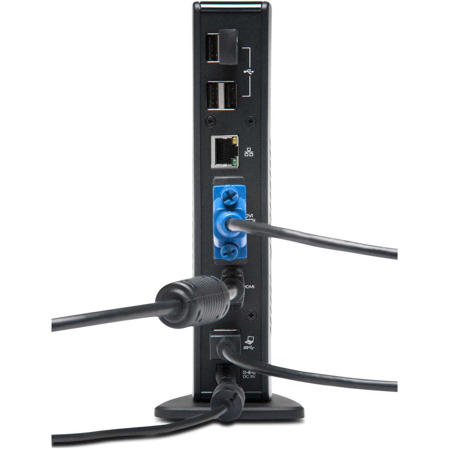 Docking Station Kensington SD3500V, USB 30, dual 2K, 5Gbps fotografia produsului View 7 L