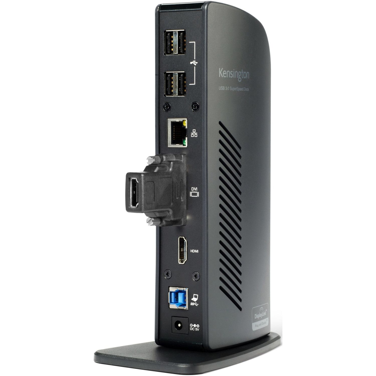 Docking Station Kensington SD3500V, USB 30, dual 2K, 5Gbps fotografia produsului View 5 L
