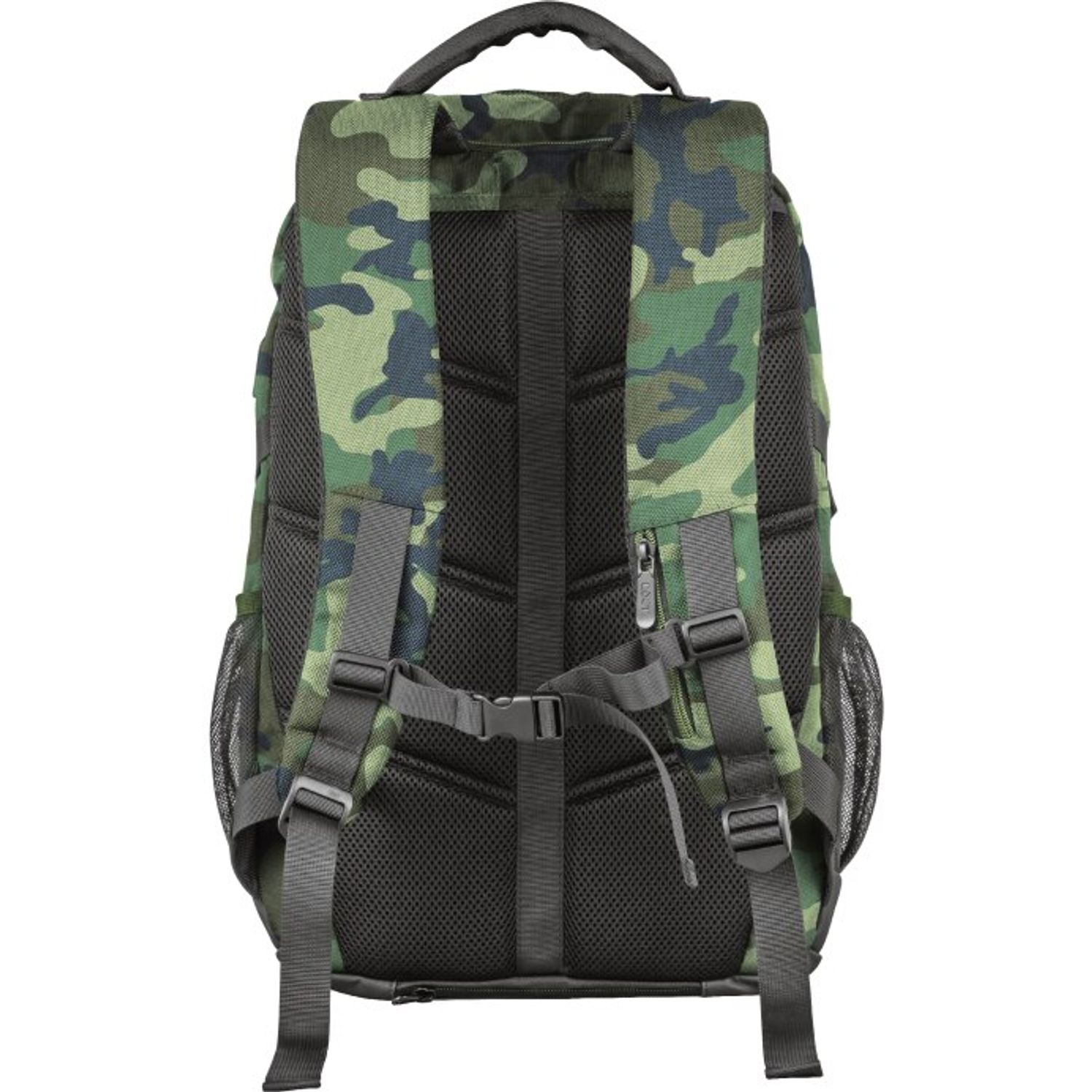 Rucsac laptop Trust Outlaw GXT 1255, 156", Camuflaj fotografia produsului View 5 L