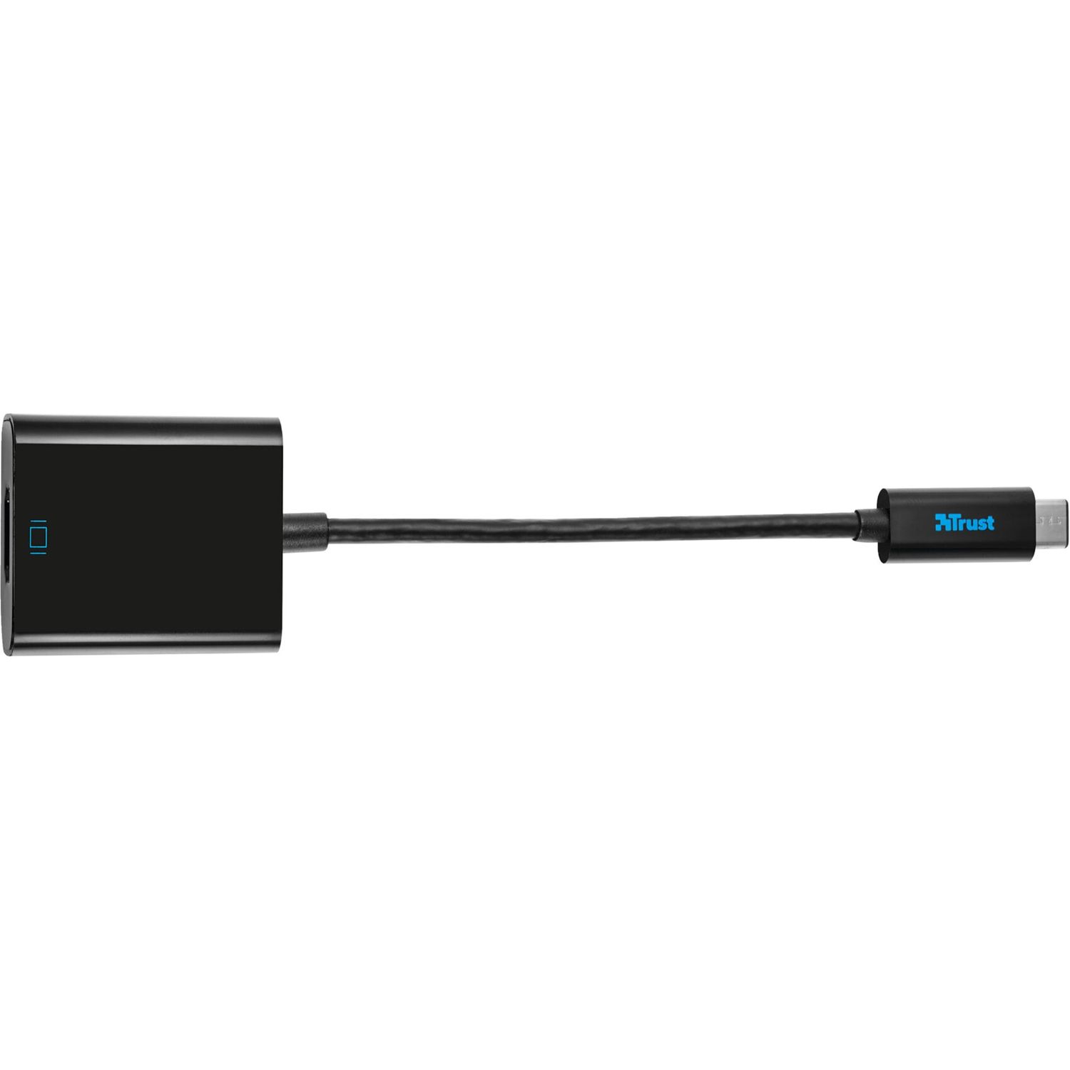 Adaptor Trust USB-C to HDMI fotografia produsului View 3 L