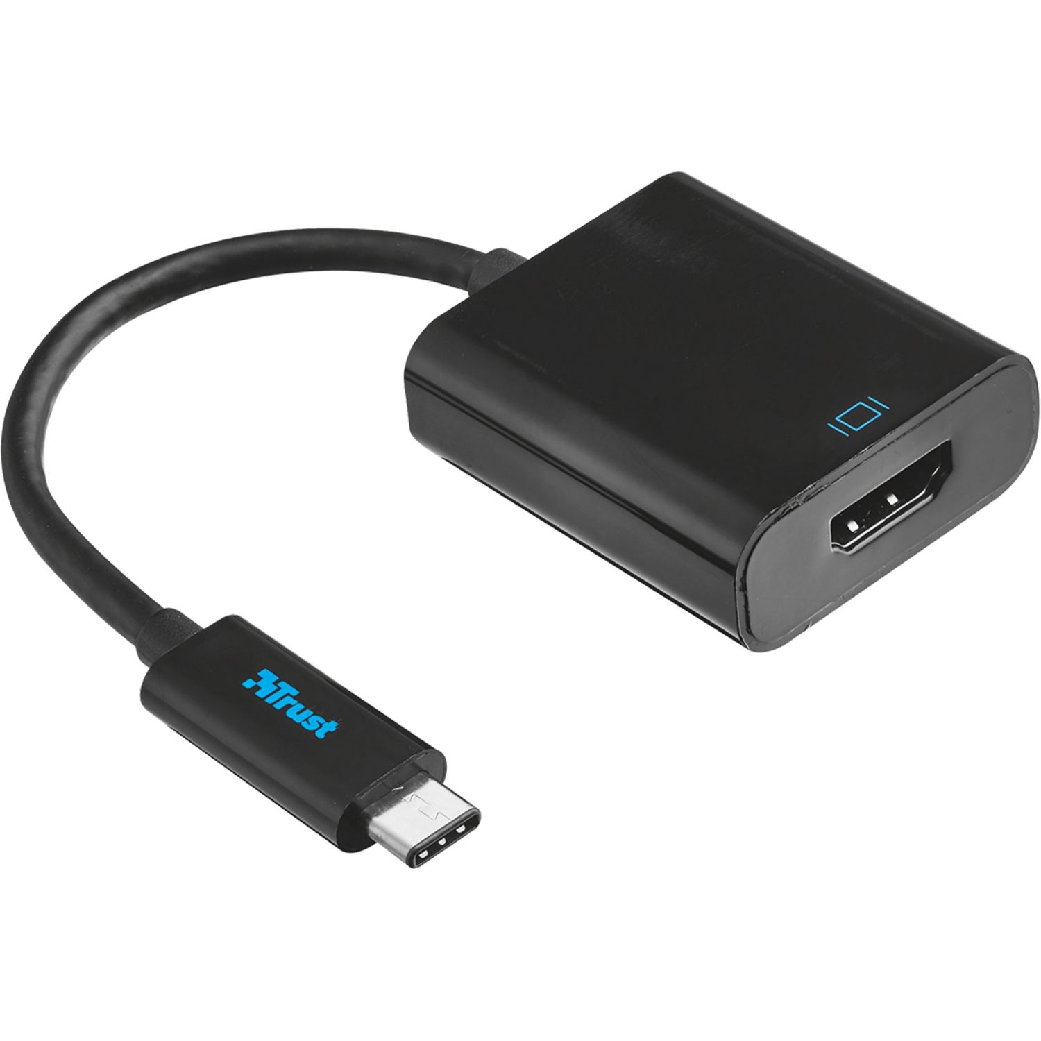 Adaptor Trust USB-C to HDMI fotografia produsului View 4 L