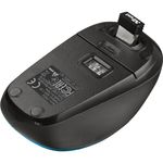 Husa laptop cu mouse wireless Trust Yvo, 156", Albastru fotografia produsului View 7 S