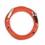 Cablu fibra optica, conectori LC-ST, 1m, duplex multimode, CFO-LCST-OM2-1M fotografia produsului View 2 S