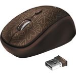 Husa laptop cu mouse wireless Trust Yvo, 156", Brown Hearts fotografia produsului View 3 S