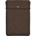 Husa laptop cu mouse wireless Trust Yvo, 156", Brown Hearts fotografia produsului View 2 S