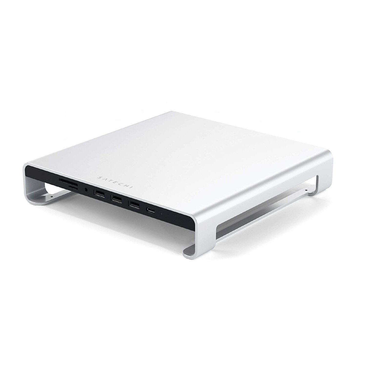 Stand Satechi Type-C Aluminum Monitor Stand/Hub, Silver fotografia produsului