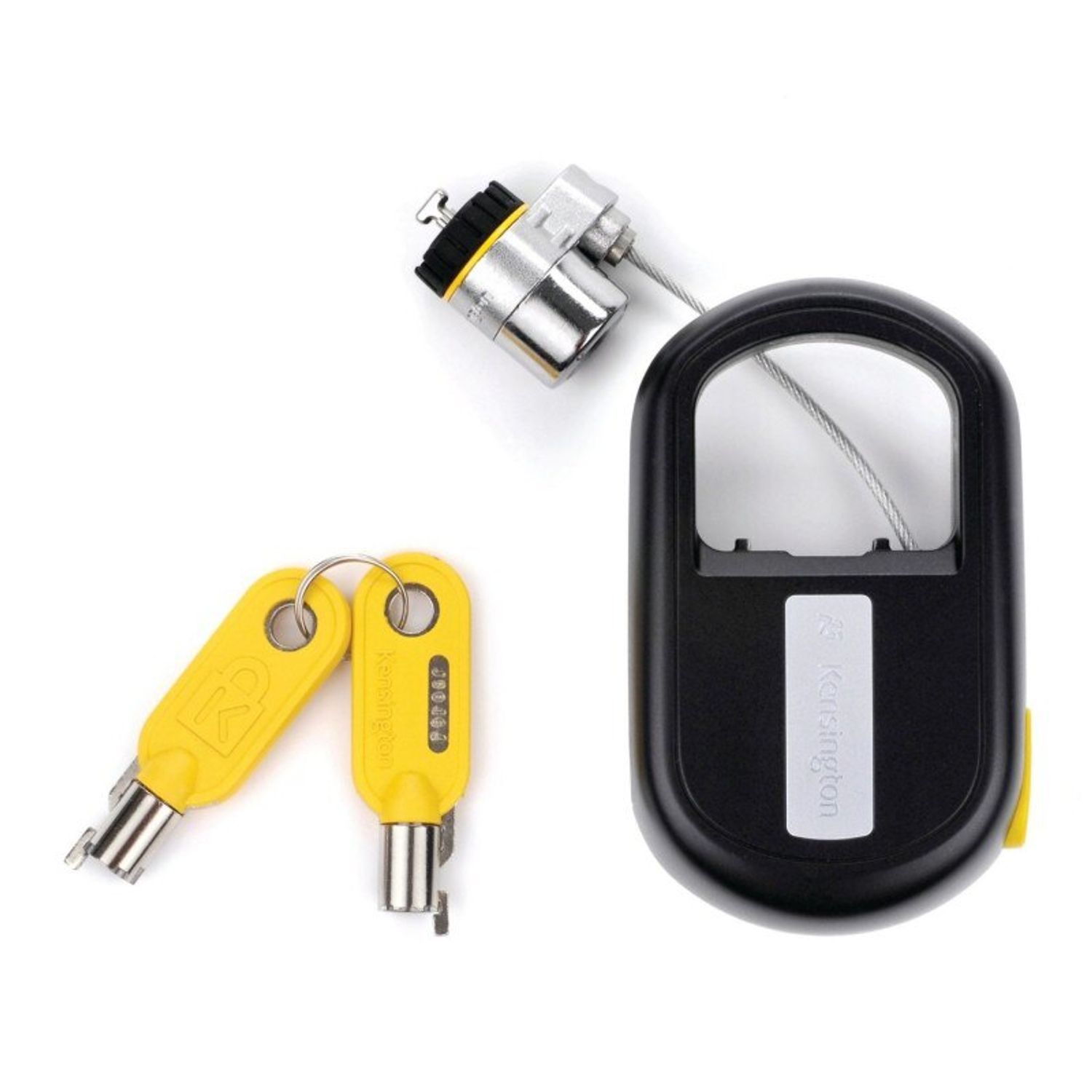 Cablu antifurt Kensington K64538, cheie, avertizare furt, MicroSaver, otel fotografia produsului View 2 L