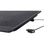Cooler laptop Gembird, 15", Negru fotografia produsului View 6 S
