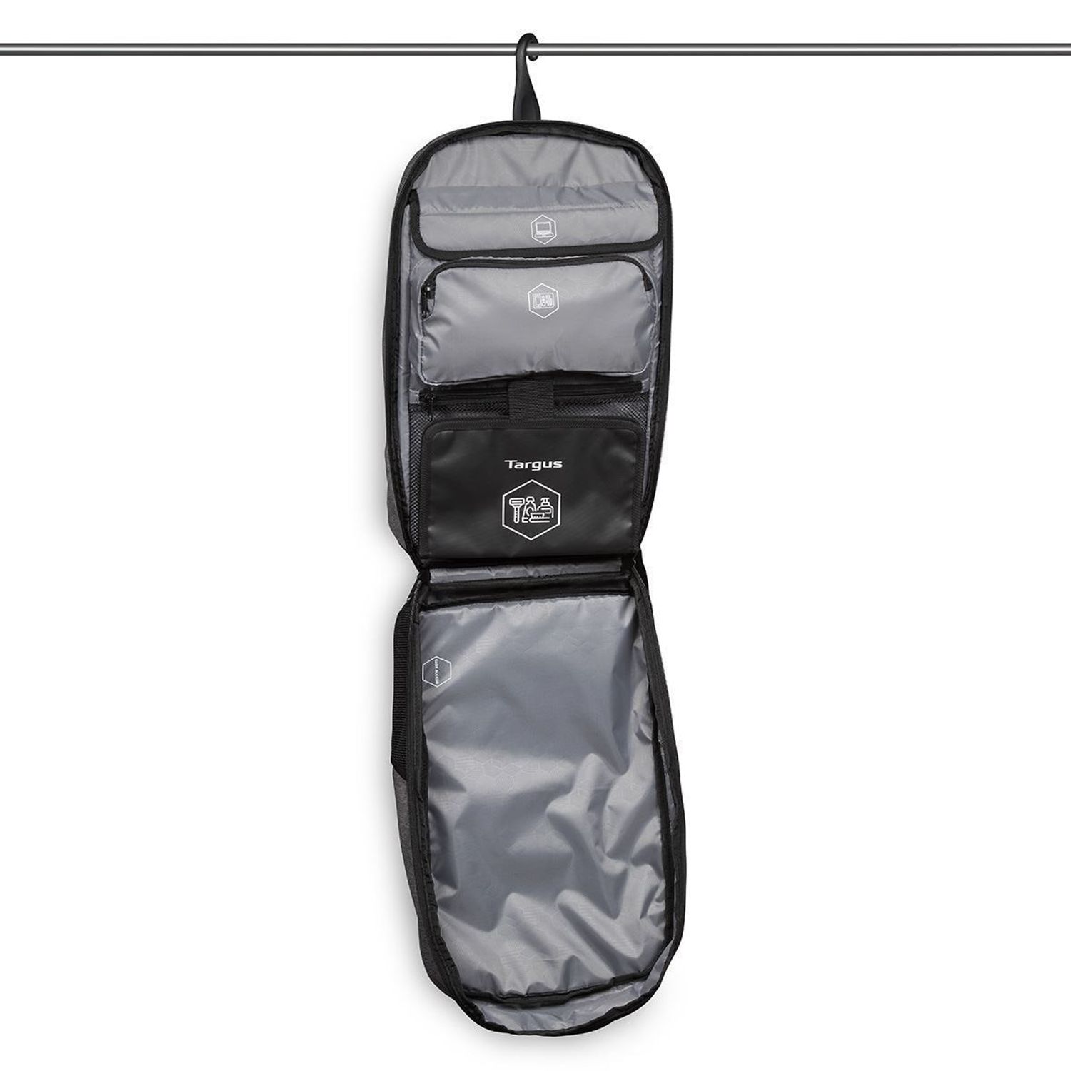 Rucsac Targus Work and Play Fitness, 156", Gri fotografia produsului View 6 L