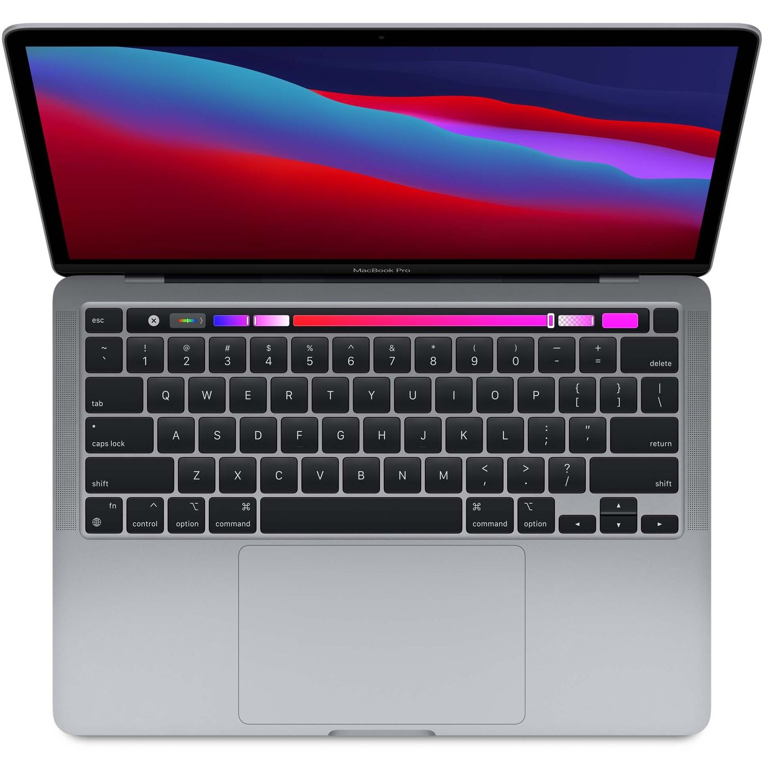 Laptop Apple MacBook Pro 13 inch,True Tone, procesor Apple M1, 8 nuclee CPU fotografia produsului View 2 L