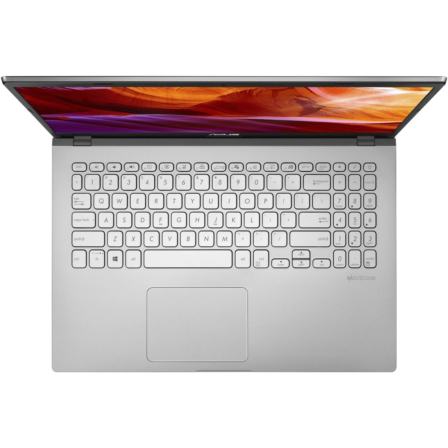 Laptop ASUS M509DA cu procesor AMD Ryzen 5 3500U pana la 370 GHz, 156", Full HD fotografia produsului View 3 L