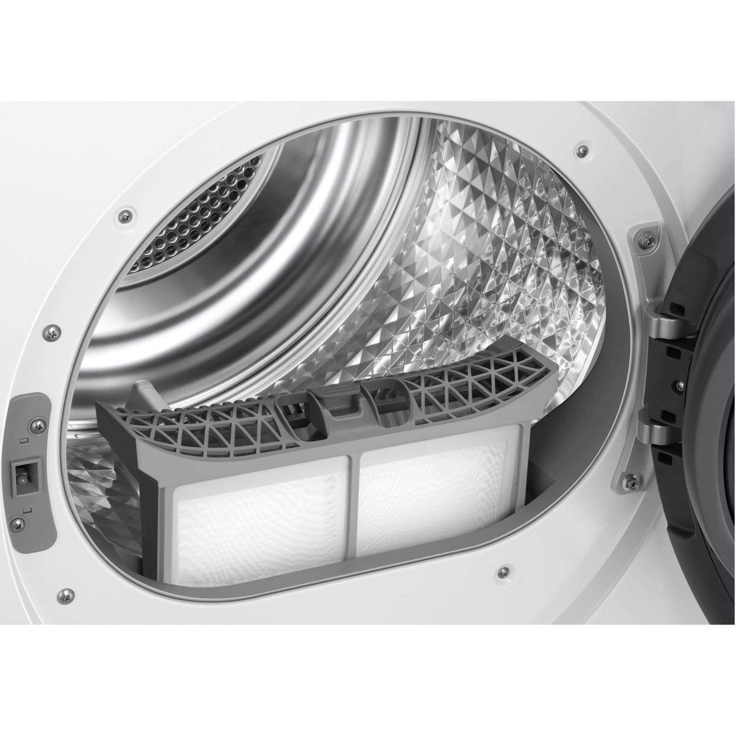 Uscator de rufe Samsung DV90T7240BH/S7, Pompa de caldura, 9 kg, Clasa A+++, AI Control, Super Speed, Hygiene Care fotografia produsului View 7 L