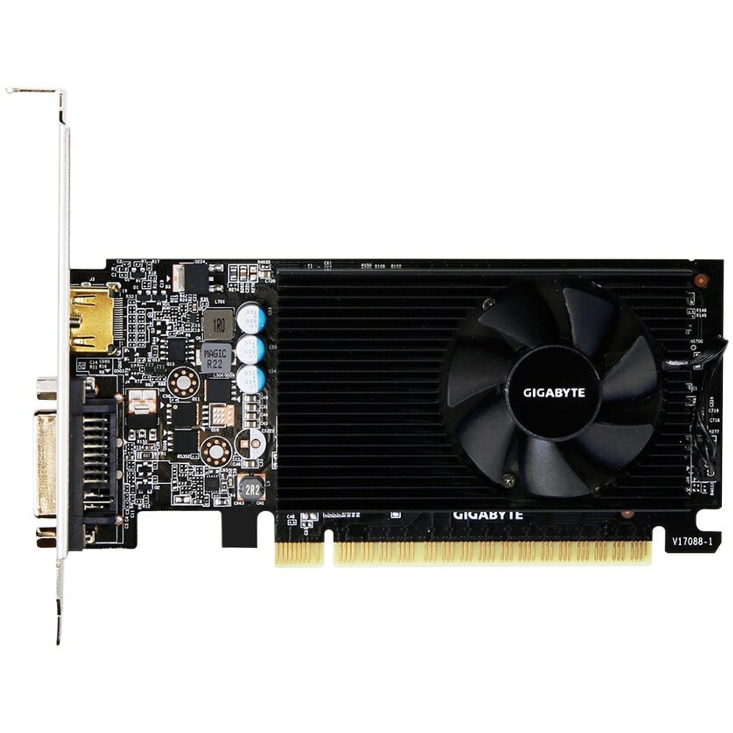 Placa video Gigabyte GeForce GT 730, 2GB GDDR5, 64-bit fotografia produsului