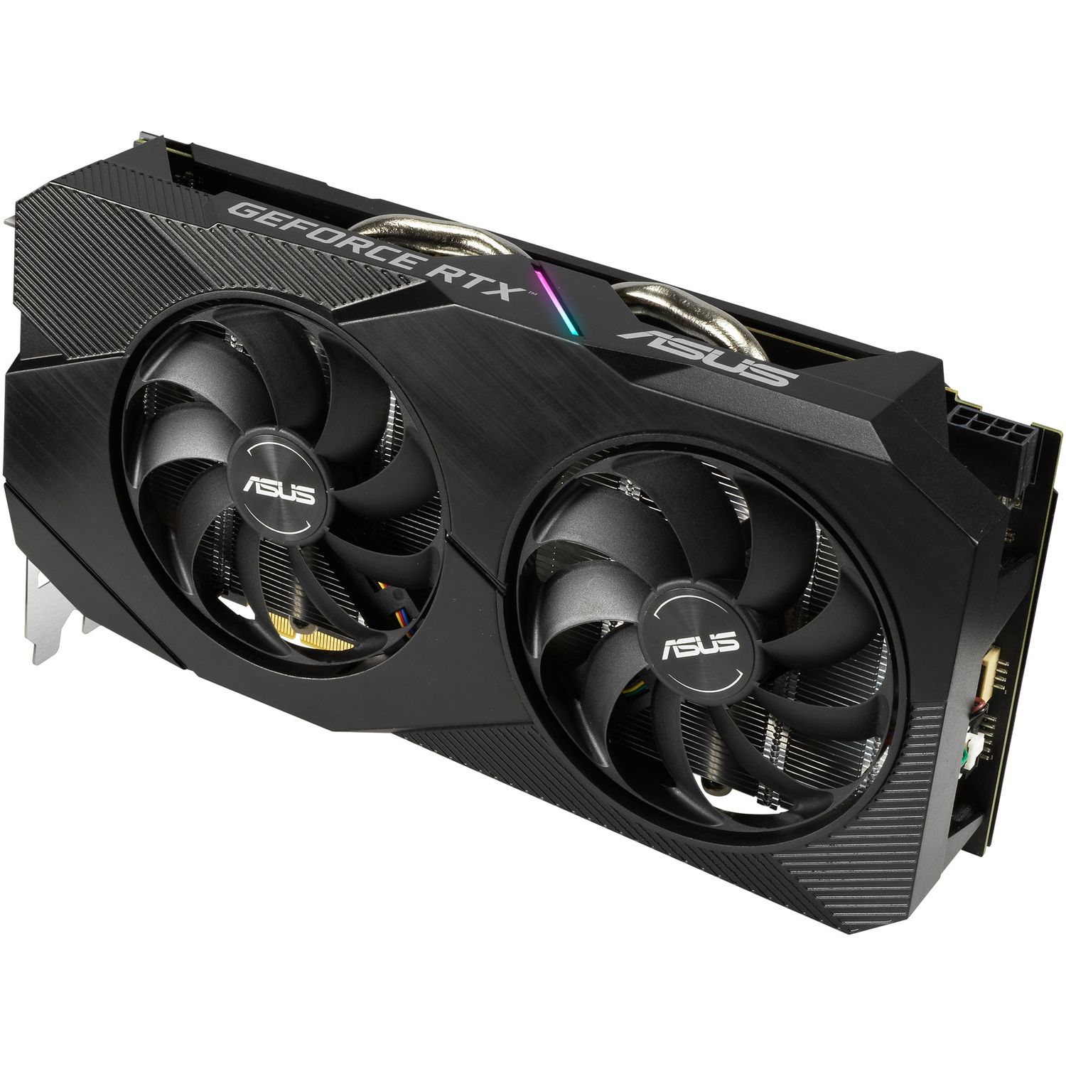 Placa video Asus Dual GeForce RTX 2060 Evo, 12GB GDDR6, 192-bit fotografia produsului View 2 L