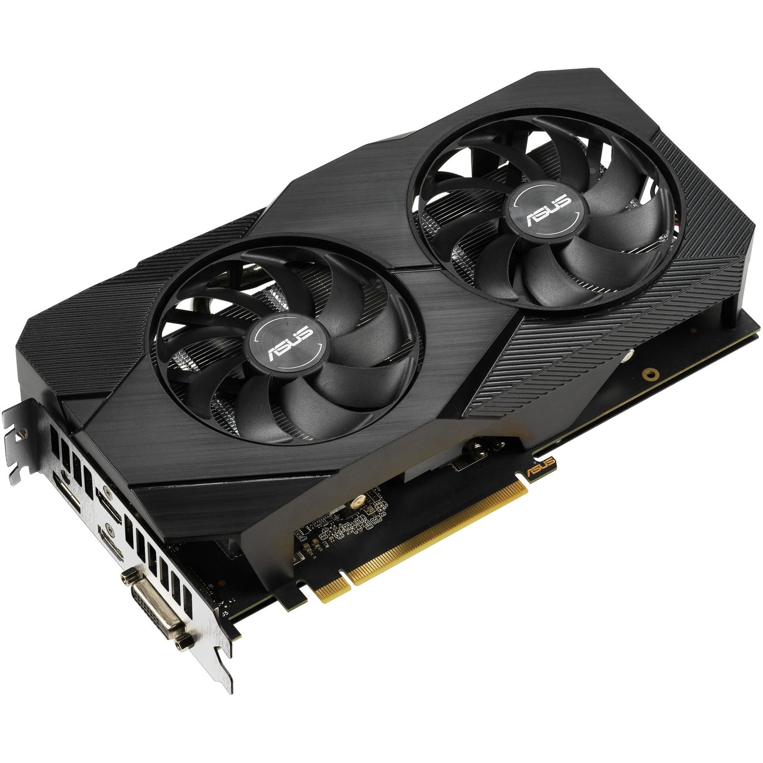 Placa video Asus Dual GeForce RTX 2060 Evo, 12GB GDDR6, 192-bit fotografia produsului View 4 L