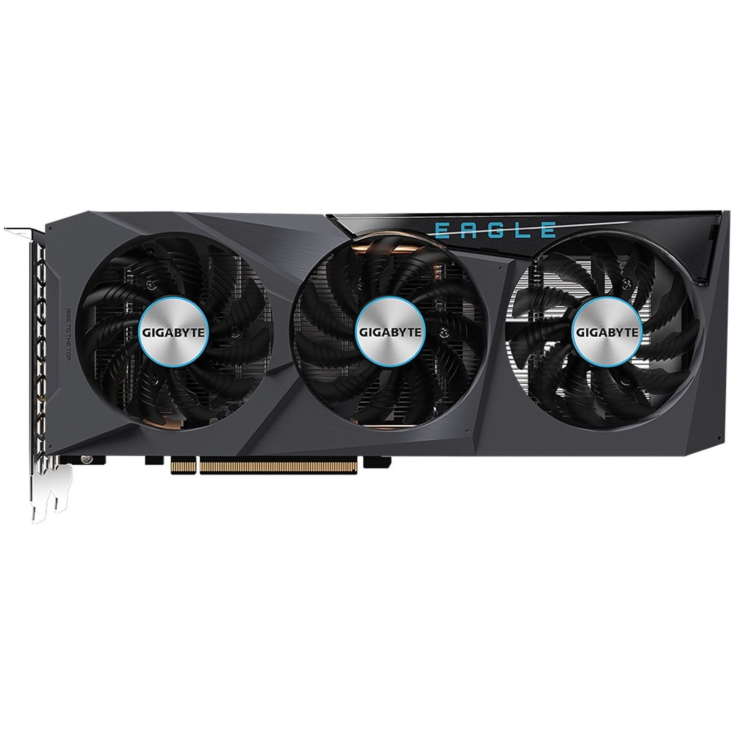 Placa video Gigabyte Radeon RX 6600 EAGLE, 8GB GDDR6, 128-bit fotografia produsului View 2 L
