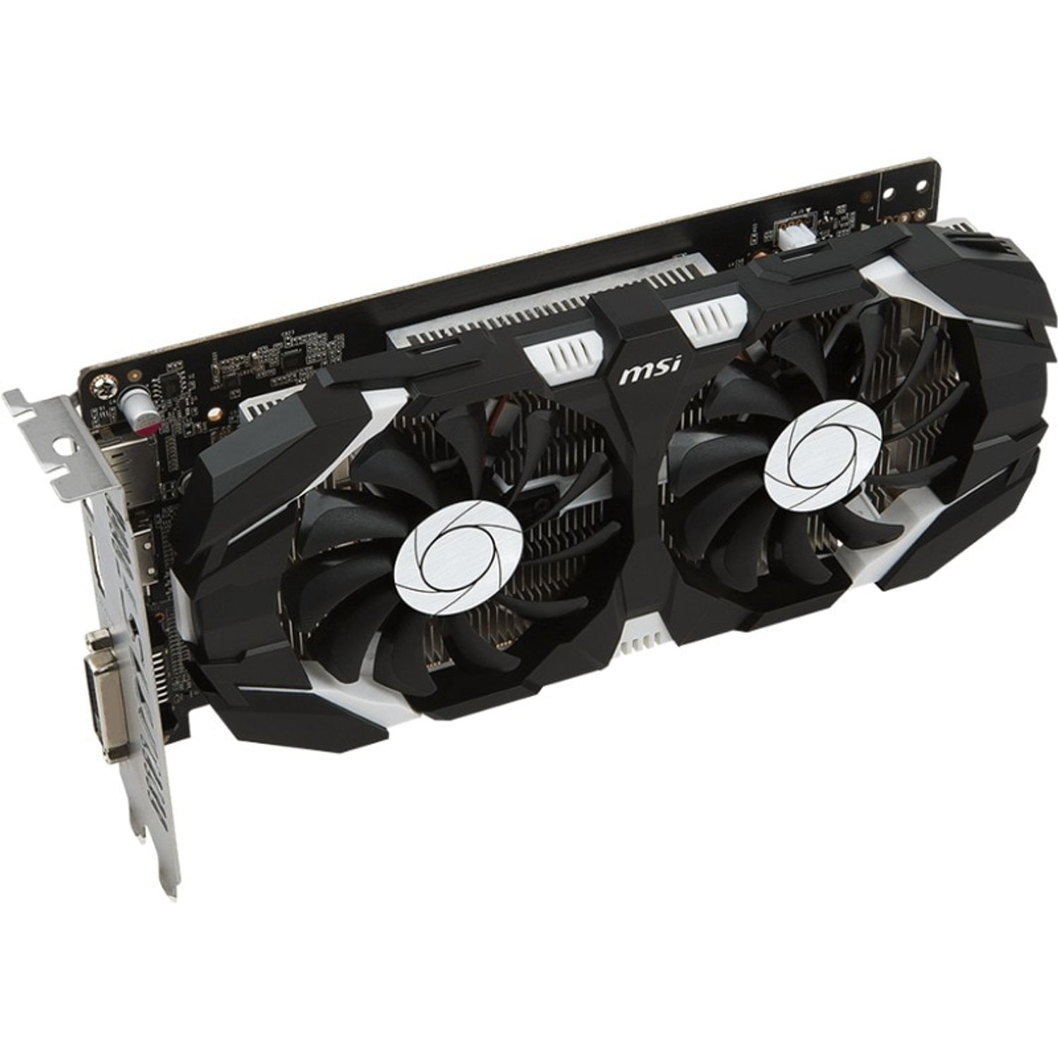 Placa video MSI GTX 1050 2GT OCV1, 2GB DDR5, 128-bit fotografia produsului View 3 L