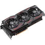 Placa video Asus ROG Strix Radeon RX 5600 XT, 6GB, GDDR6, 192-bit fotografia produsului View 3 S