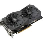 Placa video Asus Radeon RX 570 ROG Strix Gaming, 8GB GDDR5, 256-bit fotografia produsului View 3 S