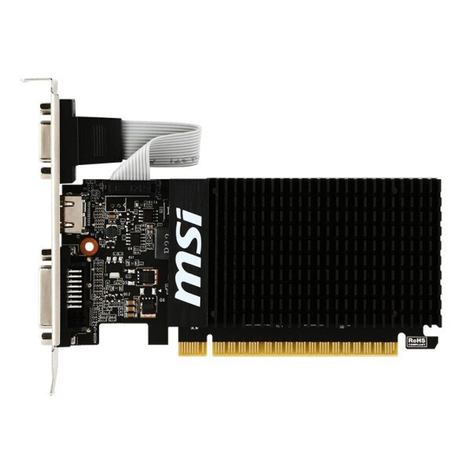 Placa video MSI GeForce GT 710, 1GB DDR3, 64-bit fotografia produsului