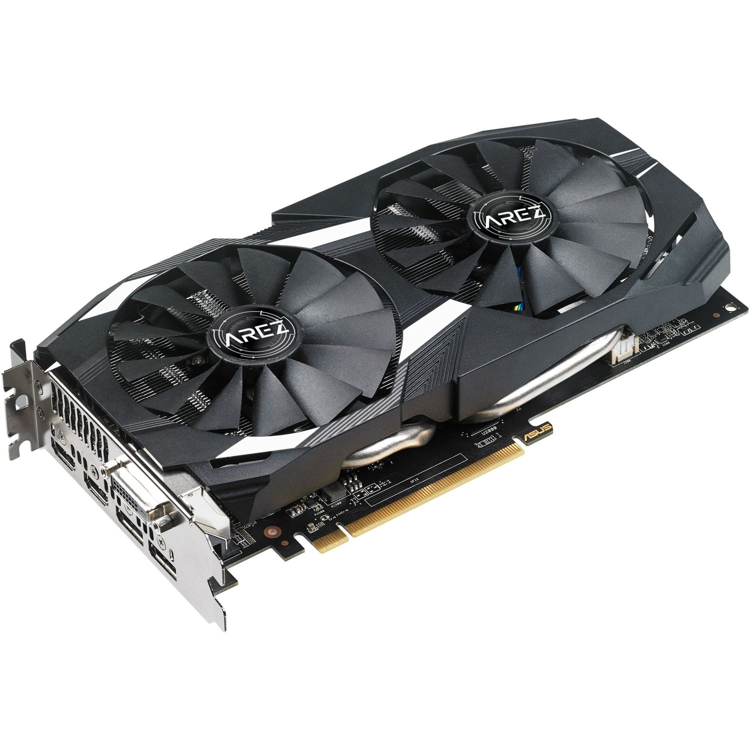 Placa video Asus Radeon RX580 OC, 8GB GDDR5, 252-bit fotografia produsului View 3 L