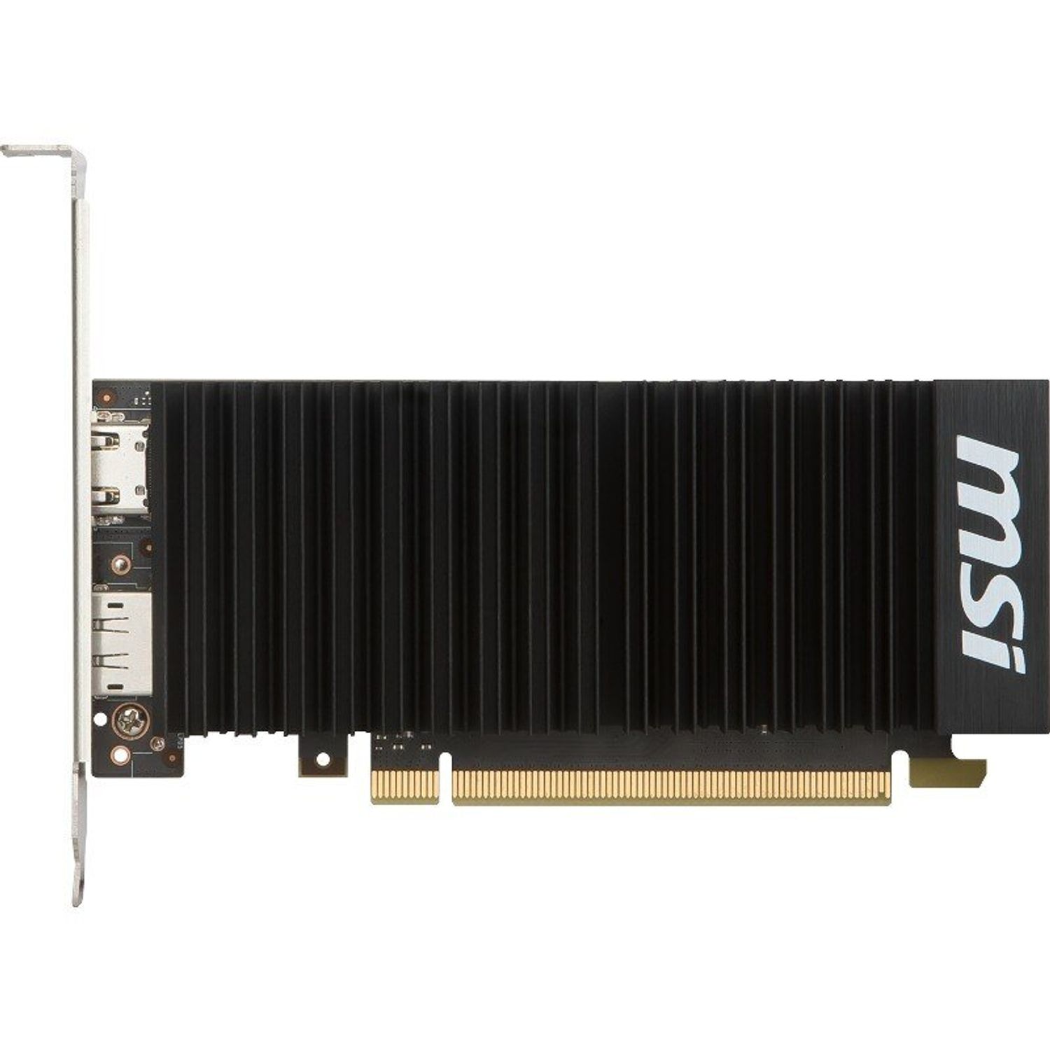 Placa video MSI GeForce GT1030 OC, 2 GB GDDR5, 64-bit fotografia produsului