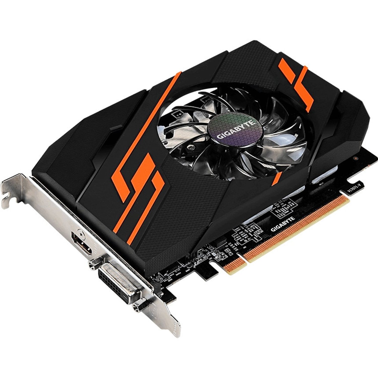 Placa video Gigabyte GeForce GT 1030 OC, 2GB GDDR5, 64-bit fotografia produsului View 2 L