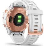 Smartwatch Garmin Fenix 6S Pro, 42 mm, Rose/Gold, White fotografia produsului View 5 S