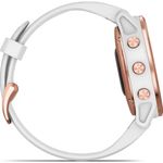 Smartwatch Garmin Fenix 6S Pro, 42 mm, Rose/Gold, White fotografia produsului View 4 S