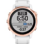 Smartwatch Garmin Fenix 6S Pro, 42 mm, Rose/Gold, White fotografia produsului View 2 S