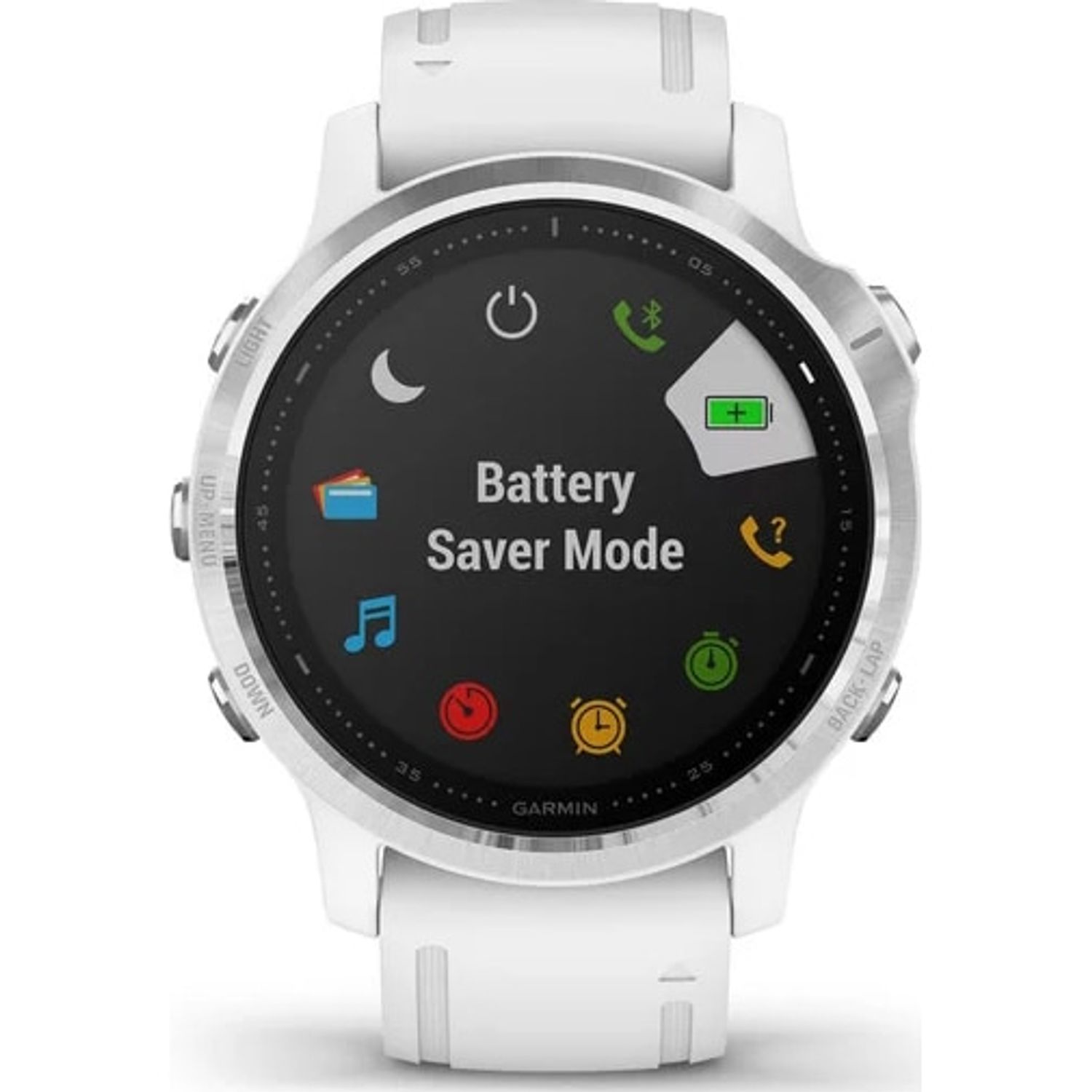 Smartwatch Garmin Fenix 6S, 42 mm, White fotografia produsului View 6 L