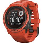 Smartwatch Garmin Instinct Solar, GPS, Flame Red fotografia produsului