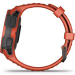 Smartwatch Garmin Instinct Solar, GPS, Flame Red fotografia produsului View 4 S