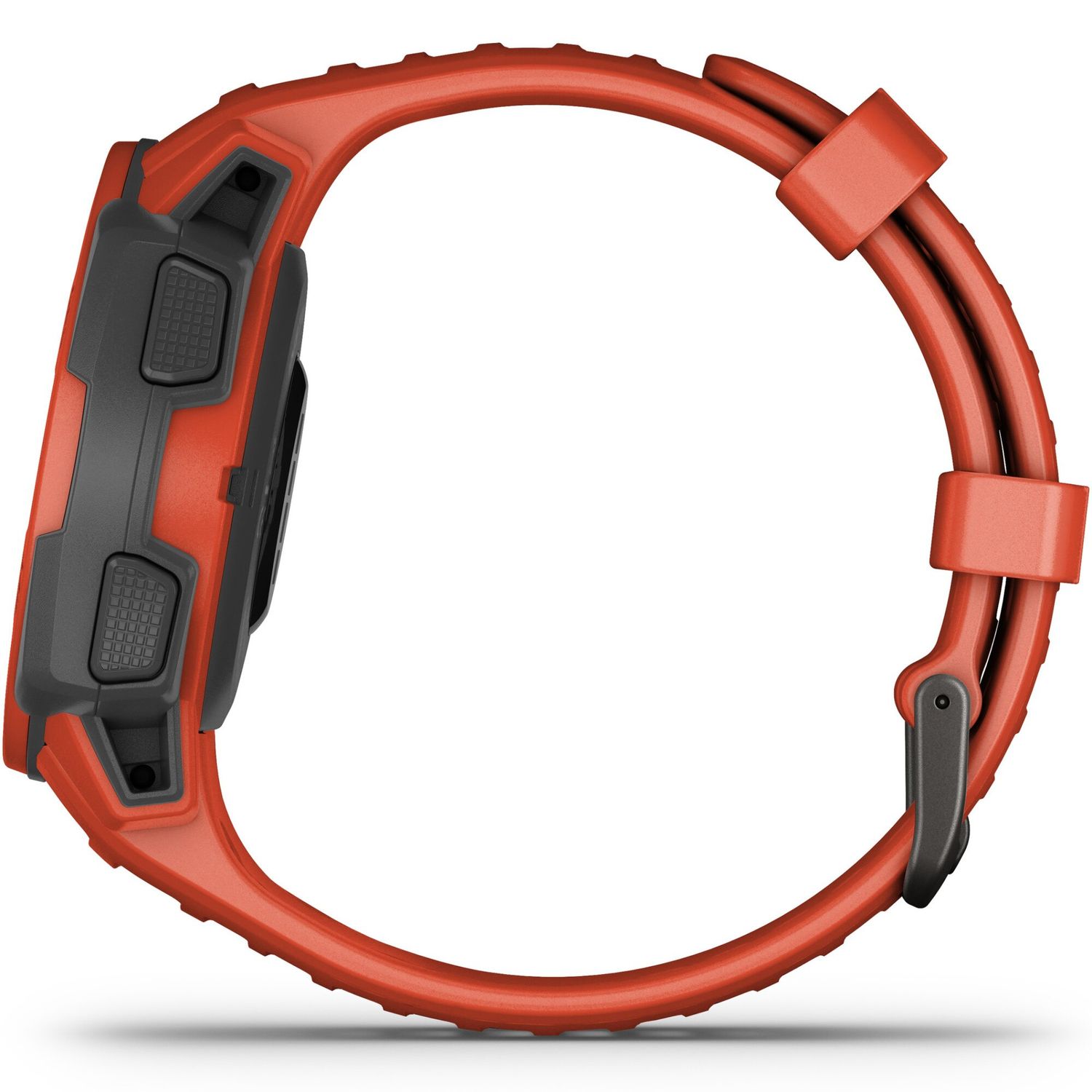 Smartwatch Garmin Instinct Solar, GPS, Flame Red fotografia produsului View 4 L