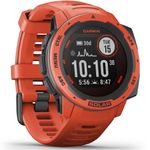 Smartwatch Garmin Instinct Solar, GPS, Flame Red fotografia produsului View 3 S